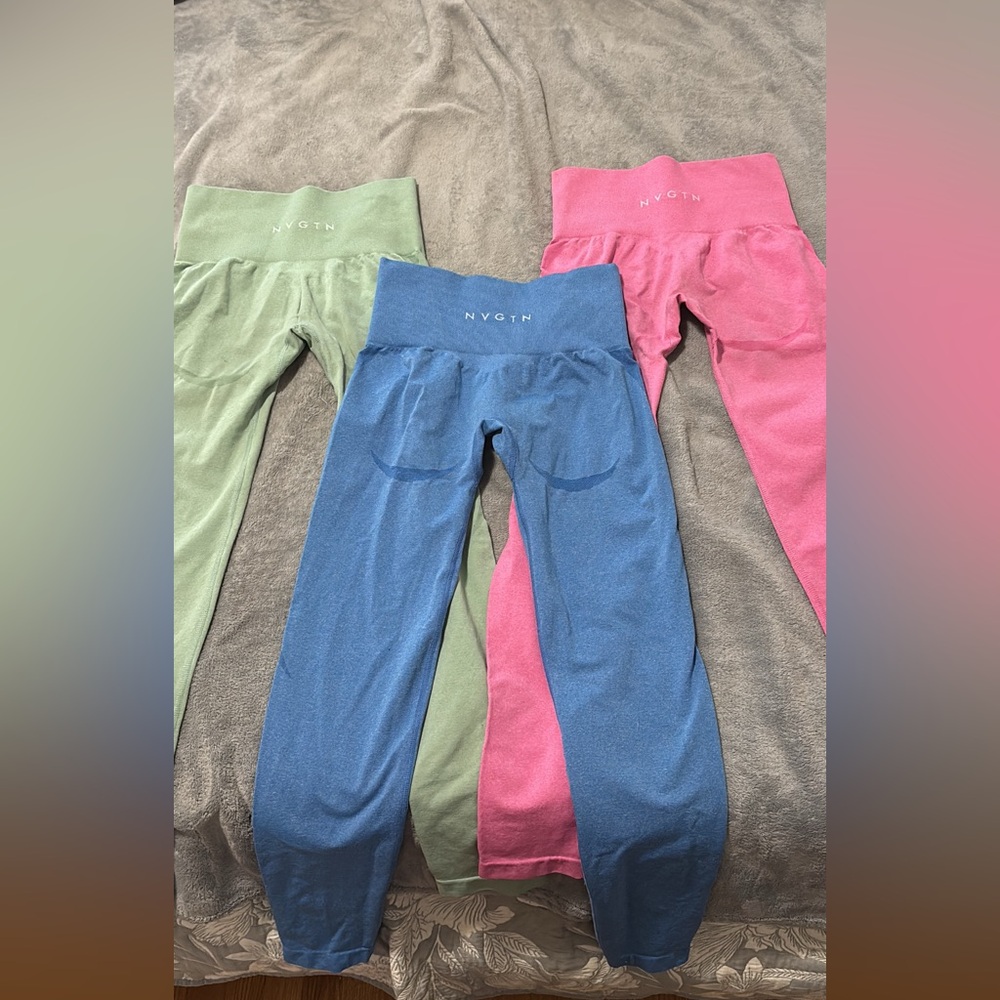 NVGTN countour leggings!! Pink